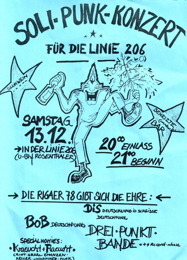 Flyer Linienstrasse 2008 ;o